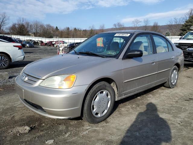 Photo 1 from auction – 2002 HONDA CIVIC LX with VIN 2HGES165X2H590376