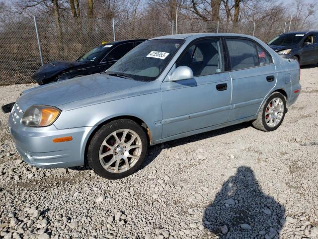 Photo 1 from auction – 2003 HYUNDAI ACCENT GL with VIN KMHCG45C33U493829