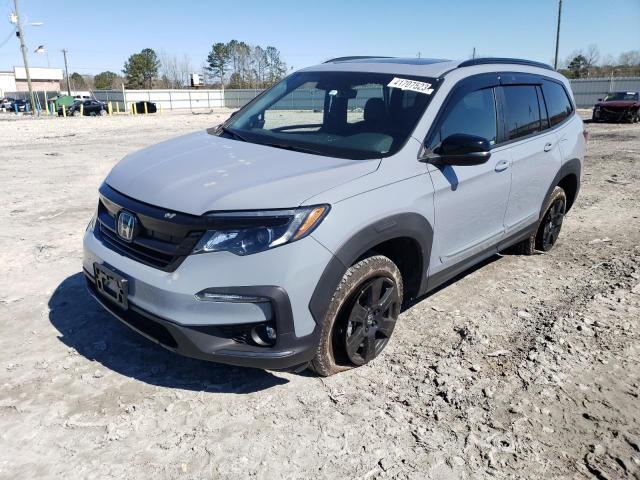 HONDA PILOT 2022 with VIN 5FNYF6H81NB048369 - Photo from auction