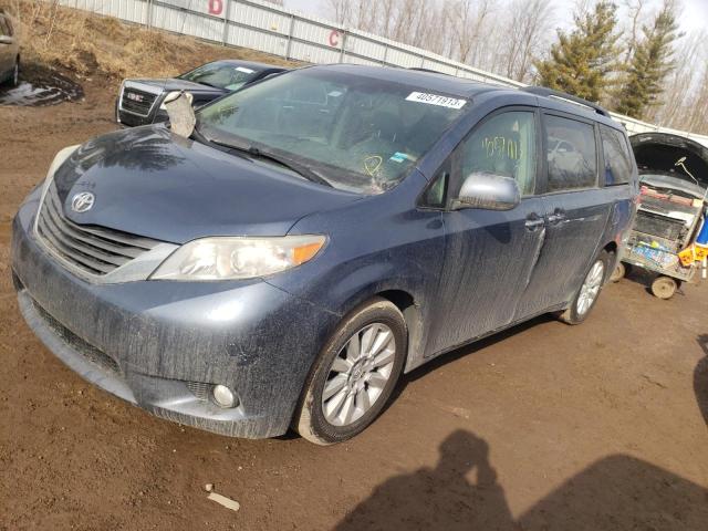 TOYOTA SIENNA XLE 2014 with VIN 5TDYK3DC2ES485345 - Photo from auction