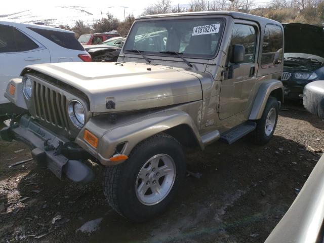 JEEP WRANGLER / 2004 with VIN 1J4FA59S34P755367 - Photo from auction