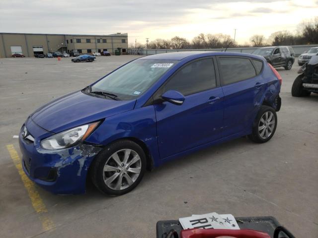 HYUNDAI ACCENT GLS 2014 with VIN KMHCU5AEXEU158298 - Photo from auction