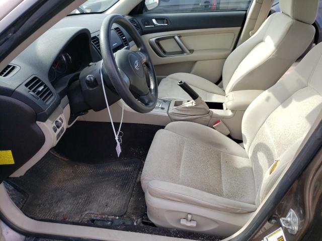 Photo 7 from auction – 2009 SUBARU LEGACY 2.5 with VIN 4S3BL616697223024