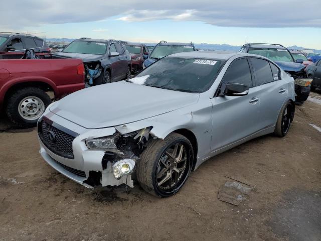 INFINITI Q50 PREMIU 2016 with VIN JN1EV7AP1GM301250 - Photo from auction