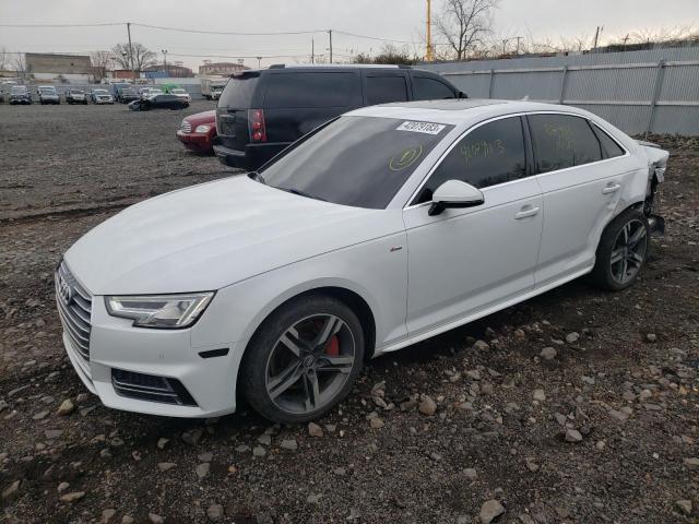 AUDI A4 PREMIUM 2017 with VIN WAUENAF45HN025849 - Photo from auction