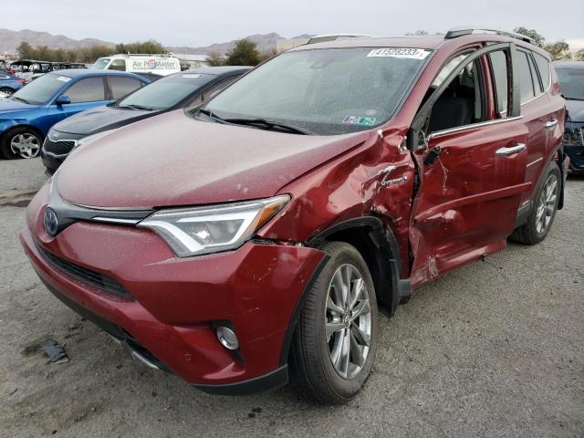 TOYOTA RAV4 HV LI 2018 with VIN JTMDJREV2JD246503 - Photo from auction
