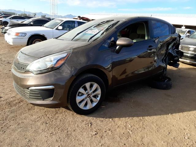 KIA RIO EX 2016 with VIN KNADN4A39G6676454 - Photo from auction
