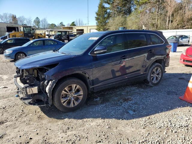 TOYOTA HIGHLANDER 2016 with VIN 5TDZKRFHXGS137330 - Photo from auction