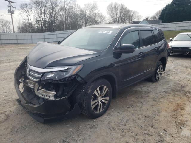 HONDA PILOT EXL 2018 with VIN 5FNYF6H53JB036952 - Photo from auction