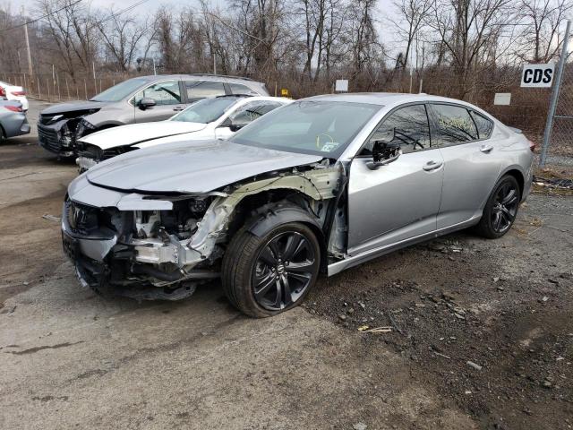 Photo 1 from auction – 2021 ACURA TLX TECH A with VIN 19UUB6F54MA004491