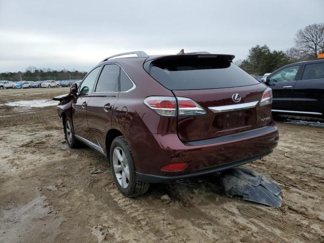 Photo 2 from auction – 2013 LEXUS RX 350 BAS with VIN 2T2BK1BA8DC154736