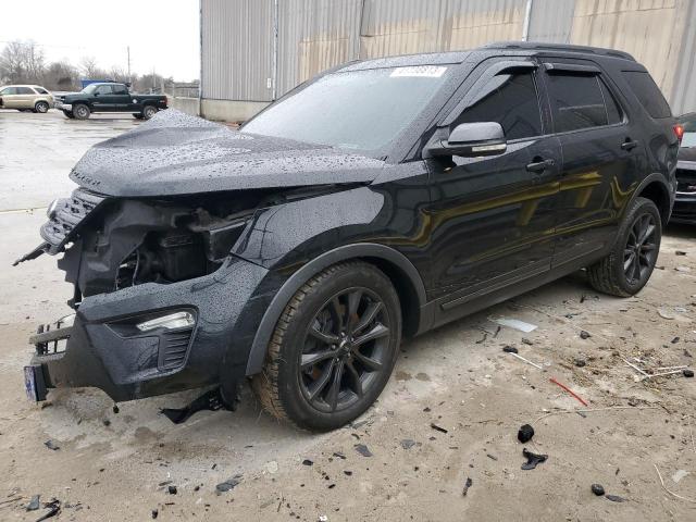FORD EXPLORER X 2018 with VIN 1FM5K8D82JGC67627 - Photo from auction