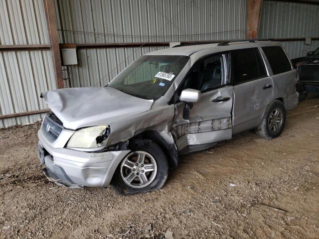 HONDA PILOT EXL 2004 with VIN 2HKYF18684H550331 - Photo from auction