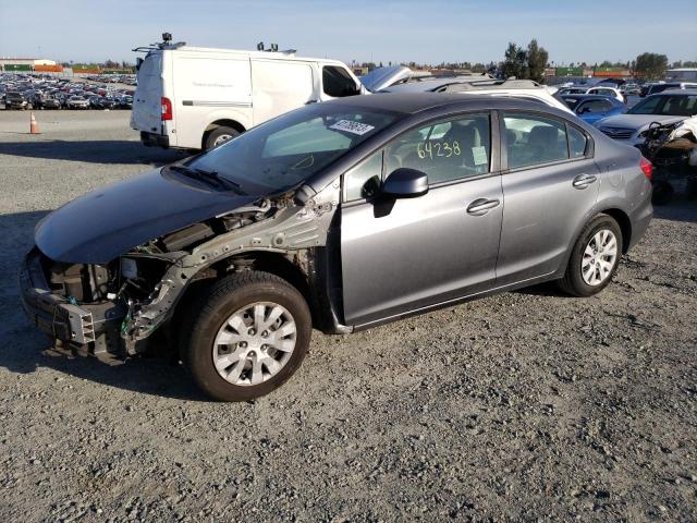 HONDA CIVIC LX 2012 with VIN JHMFB2F53CS003985 - Photo from auction