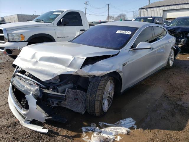 TESLA MODEL S 2013 with VIN 5YJSA1BC9DFP10086 - Photo from auction