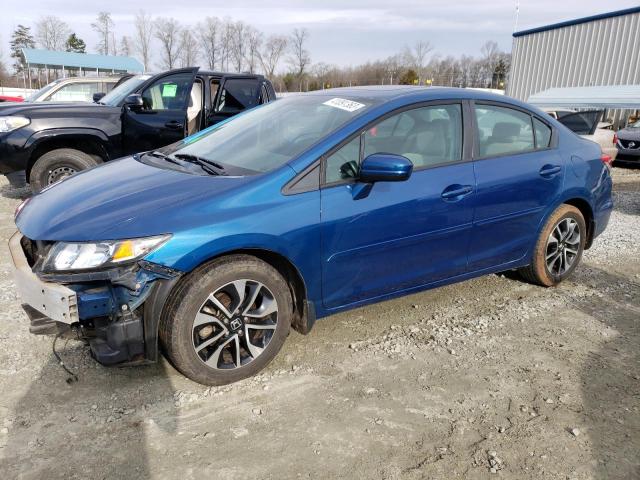 HONDA CIVIC EX 2015 with VIN 19XFB2F82FE020439 - Photo from auction
