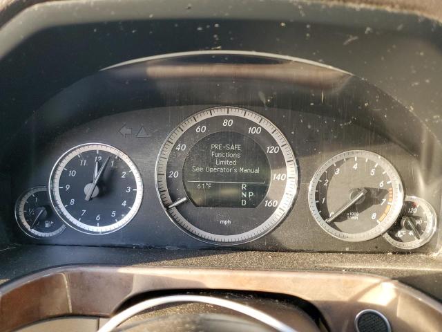 Photo 9 from auction – 2010 MERCEDES-BENZ E 350 with VIN WDDHF5GB9AA167447