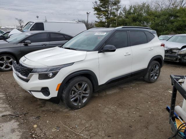 KIA SELTOS S 2021 with VIN KNDEU2AAXM7056635 - Photo from auction