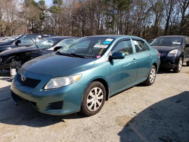 TOYOTA COROLLA BA 2009 with VIN JTDBL40EX9J020539 - Photo from auction