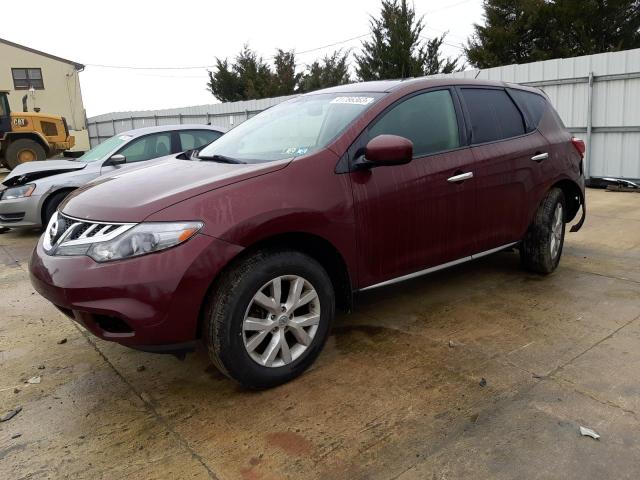 Photo 1 from auction – 2011 NISSAN MURANO S with VIN JN8AZ1MW4BW163382
