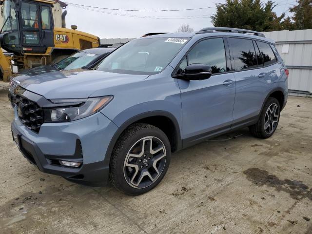 HONDA PASSPORT E 2022 with VIN 5FNYF8H07NB010750 - Photo from auction