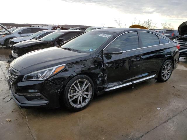 HYUNDAI SONATA SPO 2017 with VIN 5NPE34AB9HH521253 - Photo from auction