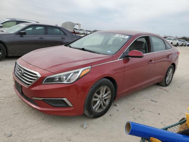 HYUNDAI SONATA SE 2016 with VIN 5NPE24AF8GH385735 - Photo from auction