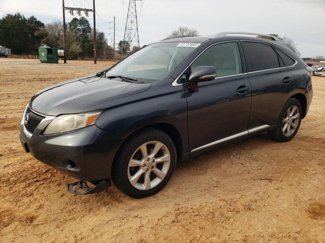 LEXUS RX 350 2010 with VIN 2T2ZK1BA3AC012515 - Photo from auction