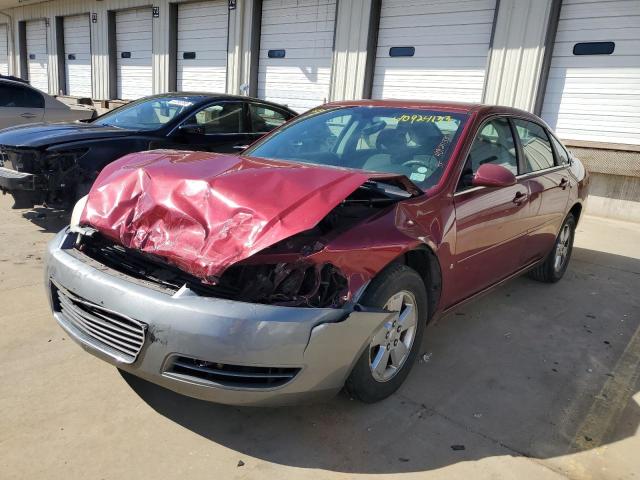 CHEVROLET IMPALA LT 2008 with VIN 2G1WT58K481224580 - Photo from auction