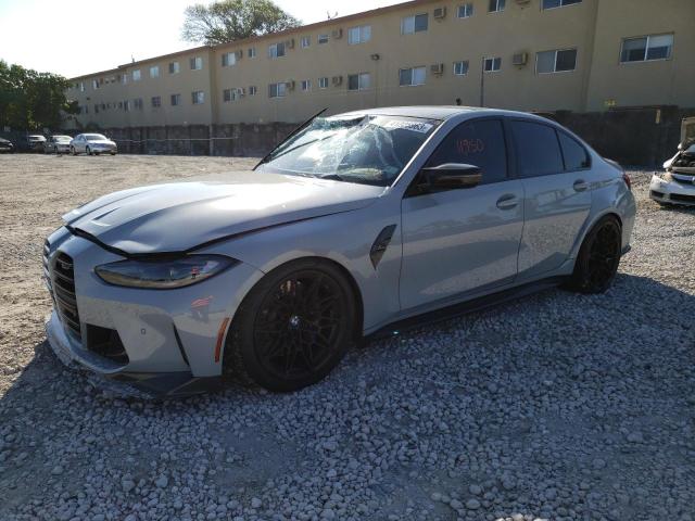 BMW M3 COMPETI 2022 with VIN WBS33AY06NFM35682 - Photo from auction
