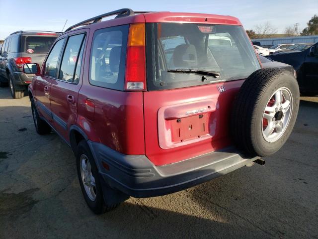 Photo 2 from auction – 1999 HONDA CR-V with VIN JHLRD1869XC062261