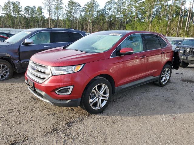FORD EDGE TITAN 2015 with VIN 2FMTK3K94FBB88853 - Photo from auction