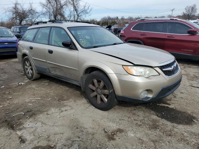 Photo 4 from auction – 2008 SUBARU OUTBACK 2. with VIN 4S4BP61C187345827