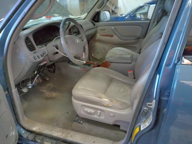 Photo 7 from auction – 2005 TOYOTA SEQUOIA LI with VIN 5TDBT48A85S236484