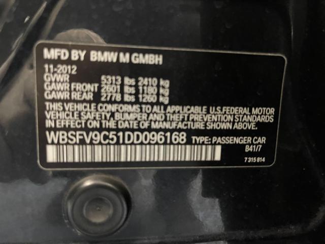 Photo 10 from auction – 2013 BMW M5 with VIN WBSFV9C51DD096168