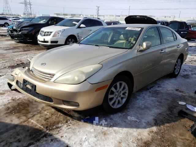 LEXUS ES 300 2003 with VIN JTHBF30G930111834 - Photo from auction