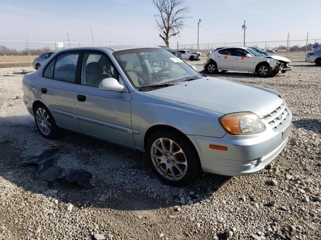 Photo 4 from auction – 2003 HYUNDAI ACCENT GL with VIN KMHCG45C33U493829