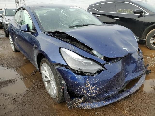 Photo 4 from auction – 2022 TESLA MODEL 3 with VIN 5YJ3E1EB8NF289376