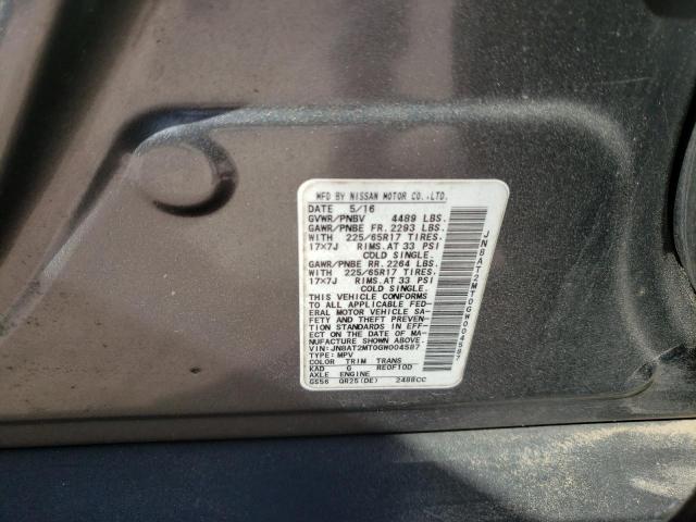 Photo 14 from auction – 2016 NISSAN ROGUE S with VIN JN8AT2MT0GW004587