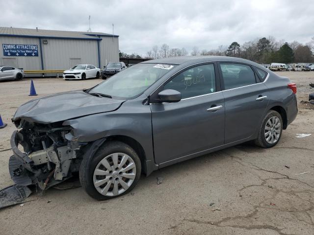 NISSAN SENTRA S 2018 with VIN 3N1AB7AP1JY207204 - Photo from auction