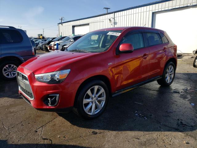 MITSUBISHI OUTLANDER 2015 with VIN 4A4AP3AW2FE027869 - Photo from auction