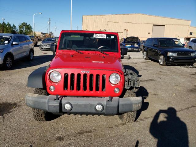 Photo 5 from auction – 2016 JEEP WRA SAHARA with VIN 1C4BJWDG1GL237900