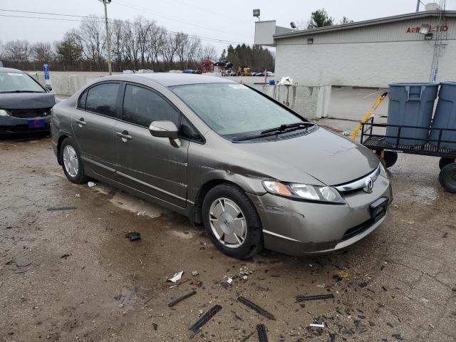 Photo 4 from auction – 2008 HONDA CIVIC HYBR with VIN JHMFA36278S006541