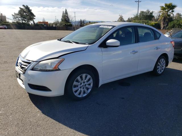 NISSAN SENTRA S 2014 with VIN 3N1AB7AP5EL649843 - Photo from auction
