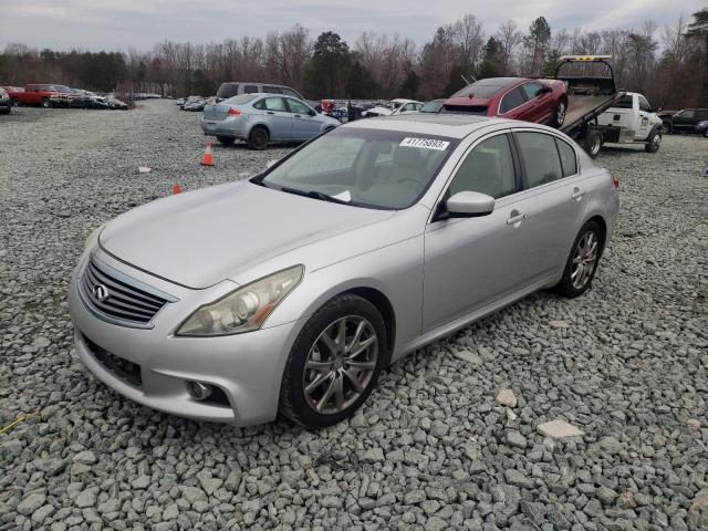INFINITI G37 BASE 2012 with VIN JN1CV6AP0CM620117 - Photo from auction