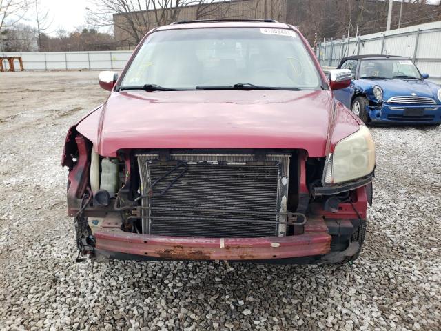 Photo 5 from auction – 2006 HONDA PILOT EX with VIN 2HKYF18586H502855