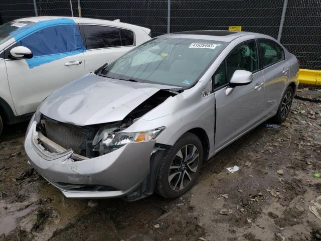 HONDA CIVIC EX 2013 with VIN 19XFB2F88DE064572 - Photo from auction