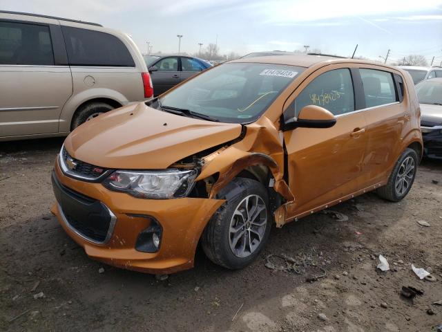 Photo 1 from auction – 2017 CHEVROLET SONIC LT with VIN 1G1JD6SH4H4106267