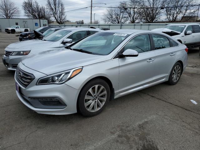 HYUNDAI SONATA SPO 2017 with VIN 5NPE34AF2HH464235 - Photo from auction