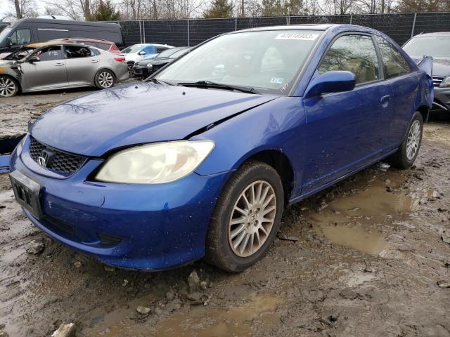 HONDA CIVIC EX 2005 with VIN 1HGEM22995L031577 - Photo from auction